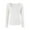 XShirts16 White, variant on kaprioy Womens Boat Neck Tops Casual Fitted Tee Shirts Solid Color Fall Basic Clothes Long Sleeve Shirts White, S