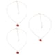 thumbnail image 5 of GOOHOCHY Colgante de cuello delicado para mujer, accesorio de joyería, collar, decoración de joyería para el cuello, 3 uds., 5 of 8