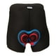 thumbnail image 1 of Pantalones cortos de ciclismo Pro Gel acolchados para hombre y mujer, ropa interior de bicicleta con almohadilla acolchada, color negro 2XL, 1 of 9