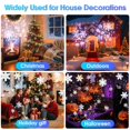 thumbnail image 3 of Double Head Christmas Snowflake Projector Lights ,Owl Shaped Snowflake Projector Light ,Easy to Setup, 3 of 4