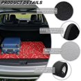 thumbnail image 6 of HUISEFOR Christmas Candy Cane Car Trunk Mat 29" x 39" Non-Slip Cargo Mat Rear Trunk Liner Removable Automotive Accessories Universal Fit for Most Vehicle, 6 of 7