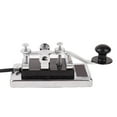 thumbnail image 4 of Stainless Steel CW TelegraphHand Key for Shortwave Radio Communication Teaching ShortWave Radio Morse Heavy-Duty Key, 4 of 8