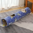 thumbnail image 5 of Tunnel pour Chat Extra Long, Tube de Jeu avec Jouets Auto-Éclairants pour Cachette Intérieure et Interactif, 5 of 5