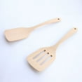 thumbnail image 5 of MRLESS Wooden Utensils Set - 2pcs Nonstick Spatulas for Cooking, Baking, and Kitchen Use, 5 of 9