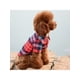 thumbnail image 2 of 1 Pieces Pet Plaid Shirt, Dog Clothing, Soft Pet Clothes For Dogs And Cats To Wear In All Seasons, 2 of 5