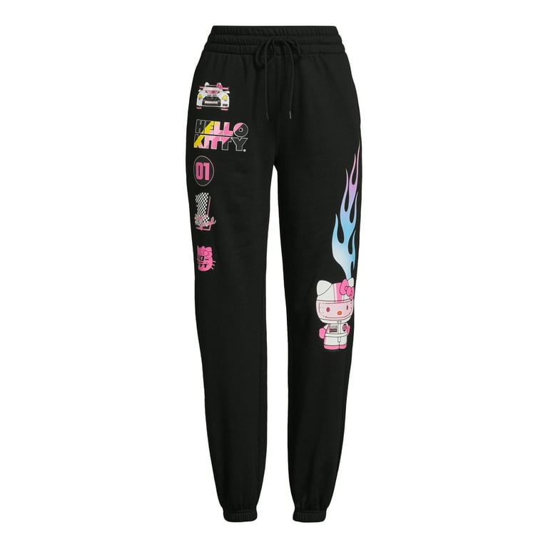 Hello Kitty Racing Juniors Graphic Joggers Sizes XS XXXL Walmart