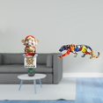 thumbnail image 2 of Estatua De Leopardo De La Fortuna, Escultura Del Dios De La Suerte, Figura Animal Artística, Adorno Andante Para Año Nuevo, Decoración Interior Para El Hogar, Estantería, 2 of 8