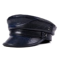 thumbnail image 1 of Casquette de Mode pour Femmes en Cuir PU Visière Béret Automne, 1 of 2