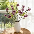 thumbnail image 6 of CQCYD Magnolia Artificial Flowers, DIY Wedding Decoration Home Bouquet Faux Flowers Branch For Centerpieces Bridal Shower Party Decor Spring Floral Arrangements, 6 of 6