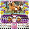 Spirit Riding Free Party Supplies Plates Decorations Backdrop Decor Balloons Banner Birthday Cake Topper