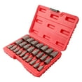 thumbnail image 5 of 25Pc Hex Screw Extractor Set Multi Teeth High Carbon Steel Rounded Bolt Remover, 5 of 9