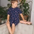 thumbnail image 4 of Fotbe Star Dog Paw Pijama Estampada de 2 Piezas para Niños – Ropa de Dormir de Manga Corta Cómoda para Niños y Niñas, Camiseta y Shorts de Algodón-Small, 4 of 6