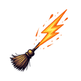 thumbnail image 3 of Magic Broomstick Stickers, Waterproof Halloween Sticker for Water Bottle Laptop Phone Cases Planner Skateboard Luggage Helmet Party Favor Decor, Ideal for Adults Teens Teacher Rewards, 3 of 9