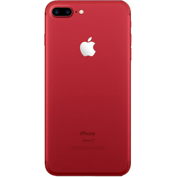 Seller Refurbished Apple Iphone 7 Plus 128gb Gsm Unlocked Red Walmart Com Walmart Com