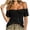*Black, variant on VBVC Women's Off Shoulder Mesh Sheer T-Shirt,Ladies Spaghetti Strap Cold Shoulder Short Sleeve Top,Party See-Through Cover Up for Women,Light Blue,S-2XL