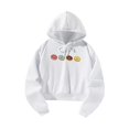 thumbnail image 3 of Sudadera con Capucha Informal para Mujer, Sudadera con Capucha, Sudadera de Manga Larga, Disfraz, Top Corto, Ropa para Mujer para Caminar Por La Calle SG, 3 of 10
