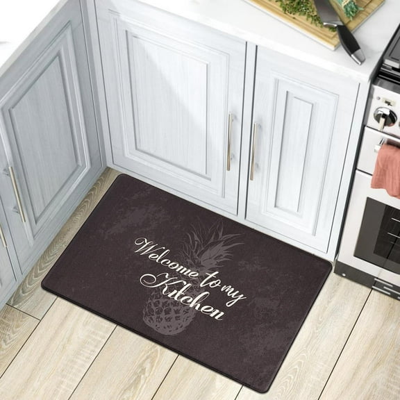 Welcome Kitchen Anti Fatigue Standing Mat 18" x 30" Black