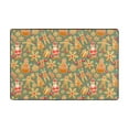 thumbnail image 1 of XMXT Non-Slip Area Rug, Christmas Gingerbread Print Polyester Rugs for Living Room, 36 x 24 inches Multicolor, 1 of 9