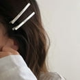 thumbnail image 4 of Clip de metal con letras y palabras, clip lateral, clip para flequillo, clip para la frente, sombreros, clip para el cabello, 4 of 5