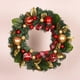 thumbnail image 4 of Guirnalda de bolas de Navidad de 16 pulgadas, adornos colgantes, guirnalda inastillable brillante, coronas de puerta para Navidad, granja, vacaciones,, 4 of 9