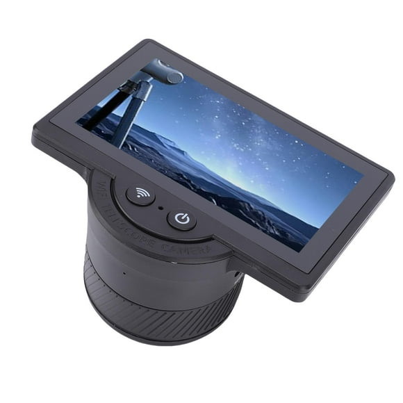 Camera WiFi Electronic Eyepiece Camera Recording Via App 4.3 Inch Screen Digital Telescope Eyepiece Camera for 26mm to 47mm Telescopes