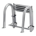 thumbnail image 4 of White Water B00351PL-WS Stainless Folding Rear Entry Pontoon Boat Ladder With Extra Wide Step, 4 of 7
