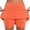 Orange, variant on YUEJUIR Skorts for Women Women's Pocket Pants Solid Mid Waist Culottes Short Skirts Skinny Pants Athletic Skirt Athletic Skirts Women Skirts (Gray,XXXXXL)