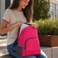 thumbnail image 6 of Lightweight Packable Backpack, Small Travel Day Pack, Water Resistant Hiking Backpacks for Women Men, Multiple Pockets, Breathable Shoulder Strap, Everyday Carry, 6 of 7