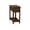Brown, variant on Dtwnek 2 Tier End Table with Bottom 1 Drawer Side Table for Bedroom, Office, Living Room, Gray