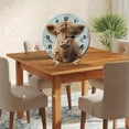 thumbnail image 5 of ZXCXRQFa Highland Cow Baby Wall Clocks Battery Operated 10 Inch Silent Non-Ticking Quiet Desk Clock Decor for Living Room Home Office School Kitchen, 5 of 7