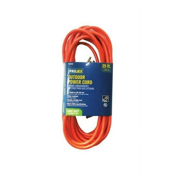 FW-293P Indoor & Outdoor 3 SPT Extension Cord  16 Gauge - Orange