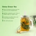 thumbnail image 5 of Eco Valley Organic Classic Green Tea - 25 Tea Bags | Boosts Metabolism, Strengthens Immune System - Rich In Antioxidants, Zero Calories, Low Caffeine, 5 of 5