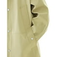 thumbnail image 5 of Men's casual long lapel soft shell jacket - button-down front jacket, chest pocket design, polyester lining, machine washable regular style, fashionable and simple shape, portable and durable, 5 of 5