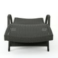 thumbnail image 6 of Anthony Outdoor Wicker Armed Chaise Lounges with Cushions, Set of 2, Grey, Blue, 6 of 18