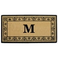 thumbnail image 1 of Corinthian 36" x 72" HeavyDuty Coir Doormat - Monogrammed M, 1 of 1