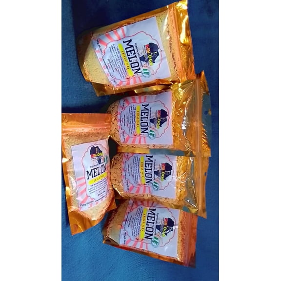 EriOgo’s Egusi (Ground Melon Seed), 8 oz. / 0.5 lb. Non-GMO. Ground or Whole 8oz per bag