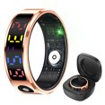 thumbnail image 3 of Anillo Con Pantalla Pantalla Y Monitor Y Fitness Táctil (oro 12), 3 of 9