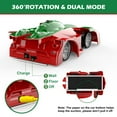 thumbnail image 5 of Growsly Christmas Wall Climbing RC Toy Car, Remote Control 360 Degree Rotation Stunt Car with Car Light Racing Toy Gift for 4-12 Years Old Kids, Green and Red, 5 of 6