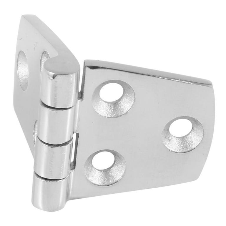 Marine 16 Pieces Stainless Steel Strap Hinge Door Hinge for Marine Boat  Yacht 76 x 38 mm Rafting Boating Accessories 