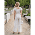 thumbnail image 4 of Jumpsuit Largo Fluido, Tela Ligera y Ajuste en Cintura, Estilo Casual Elegante para Mujer, 4 of 5