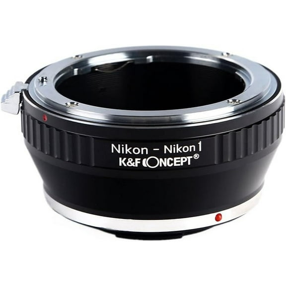 K&F Concept Lens Mount Adapter,NIK F Mount Lens to NIK 1-Series Camera for NIK V1, V2, J1, J2 Mirrorless Cameras