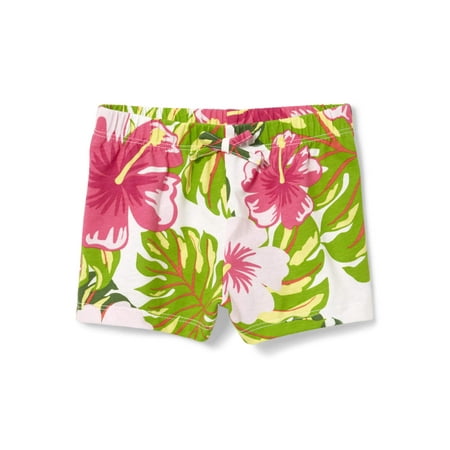 The Children's Place Printed Drawstring Shorts (Baby Girls & Toddler (Best Place To Shop For Baby Girl Clothes)
