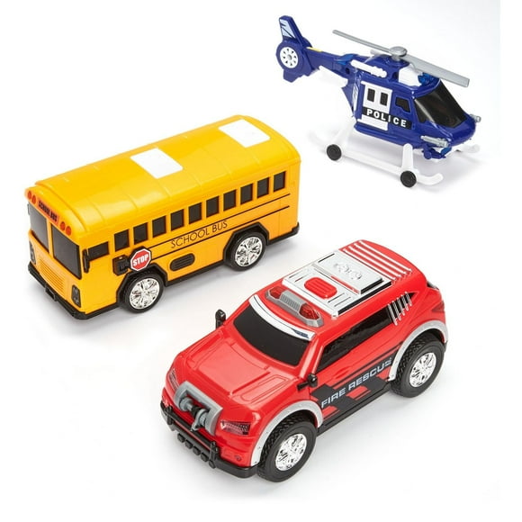 Adventure Force Pack de 3 Mini Véhicules