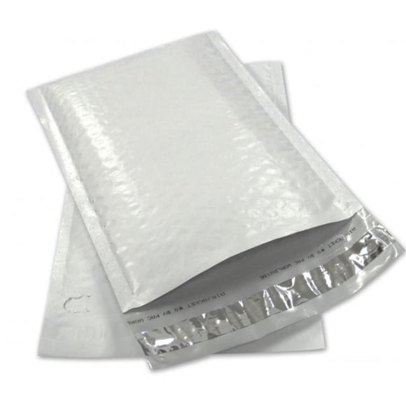 Sales4Less #0 Poly Bubble Mailers 6X10 Inches Shipping Padded Envelopes Self Seal Waterproof Cushioned Mailer 25 Pack
