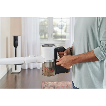 LG - CordZero All-in-One Cordless Stick Vacuum with Dual Floor Max Nozzle - Essence White