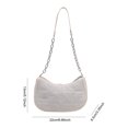 thumbnail image 2 of Bolso Hombro Bolsos Cruzados Mujeres Cierre La Acolchada Cadena Sólida Vagabundo para Compras Viajes, 2 of 9