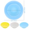 thumbnail image 2 of Luxshiny 3Pcs Double Sided Silicone Suction Cup Toddler Plates Strong Adhesion Anti Slip Multi for Tableware, 2 of 8