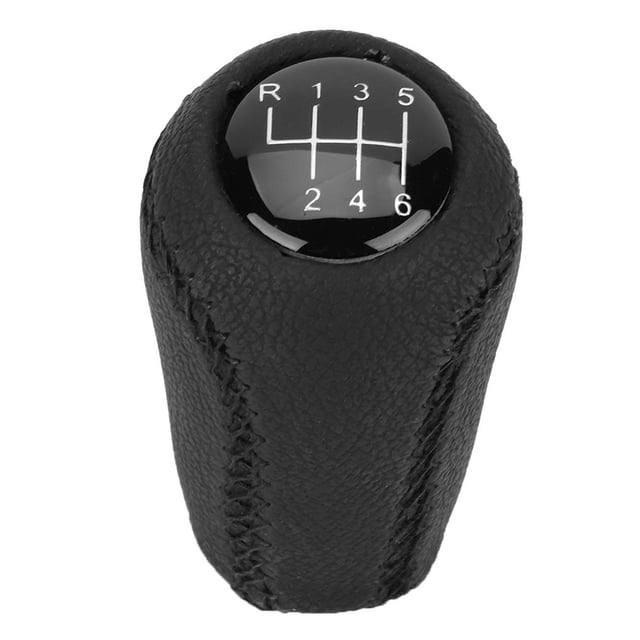 Riwesomey Cabezal de perilla de cambio de palanca de cambios de coche de 6 velocidades para Mazda 2005-2011 Automoción decorativa y accesorios Riwesomey VI003592-00