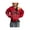 red, variant on Women Vintage Zip Up Hoodies Spider Web Graphic Oversized Sweatshirts Aesthetic Pullover Jackets Gothic Streetwear