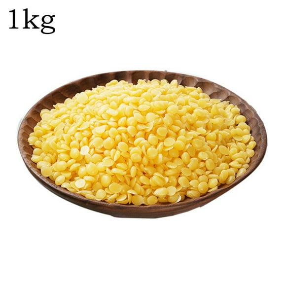 1000g Pure Natural Beeswax 100% No Added Soy Wax DIY Handmade Gift Wax Candle Making Supplies Yellow And White Beeswax